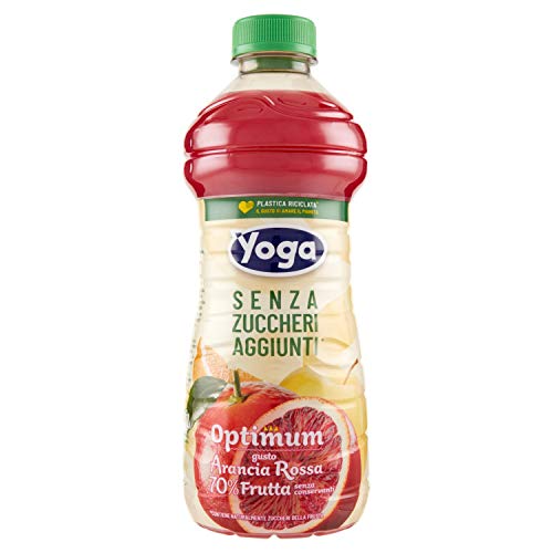 1X Yoga Fruchtsaft fruit juice Pet flasche Arancia rossa rot orange saft 1Lt von Yoga
