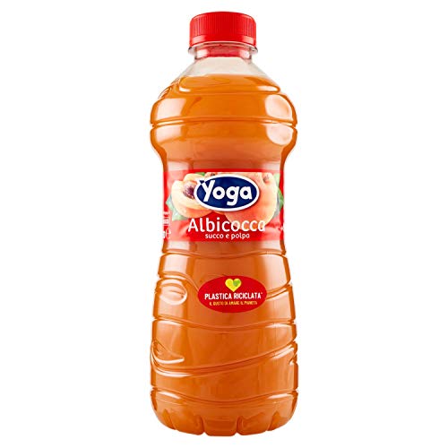 6x Yoga Fruchtsaft fruit juice Pet flasche Albicocca Aprikose saft 1Lt von Yoga