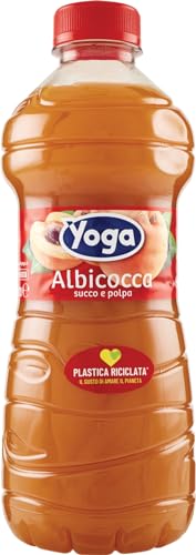 6x Yoga Fruchtsaft fruit juice Pet flasche Albicocca Aprikose saft 1Lt von Yoga