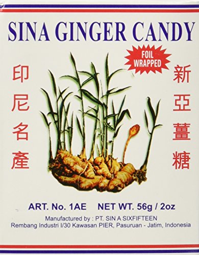 2 x 2oz Sina Ginger Candy Make Easy Ginger Tea