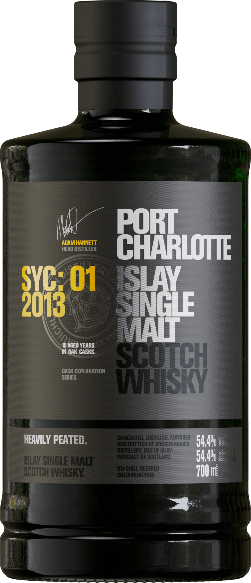 2013 Port Charlotte »SYC:01« Islay Single Malt Scotch Whisky 2013 Port Charlotte »SYC:01« Islay Single Malt Scotch Whisky