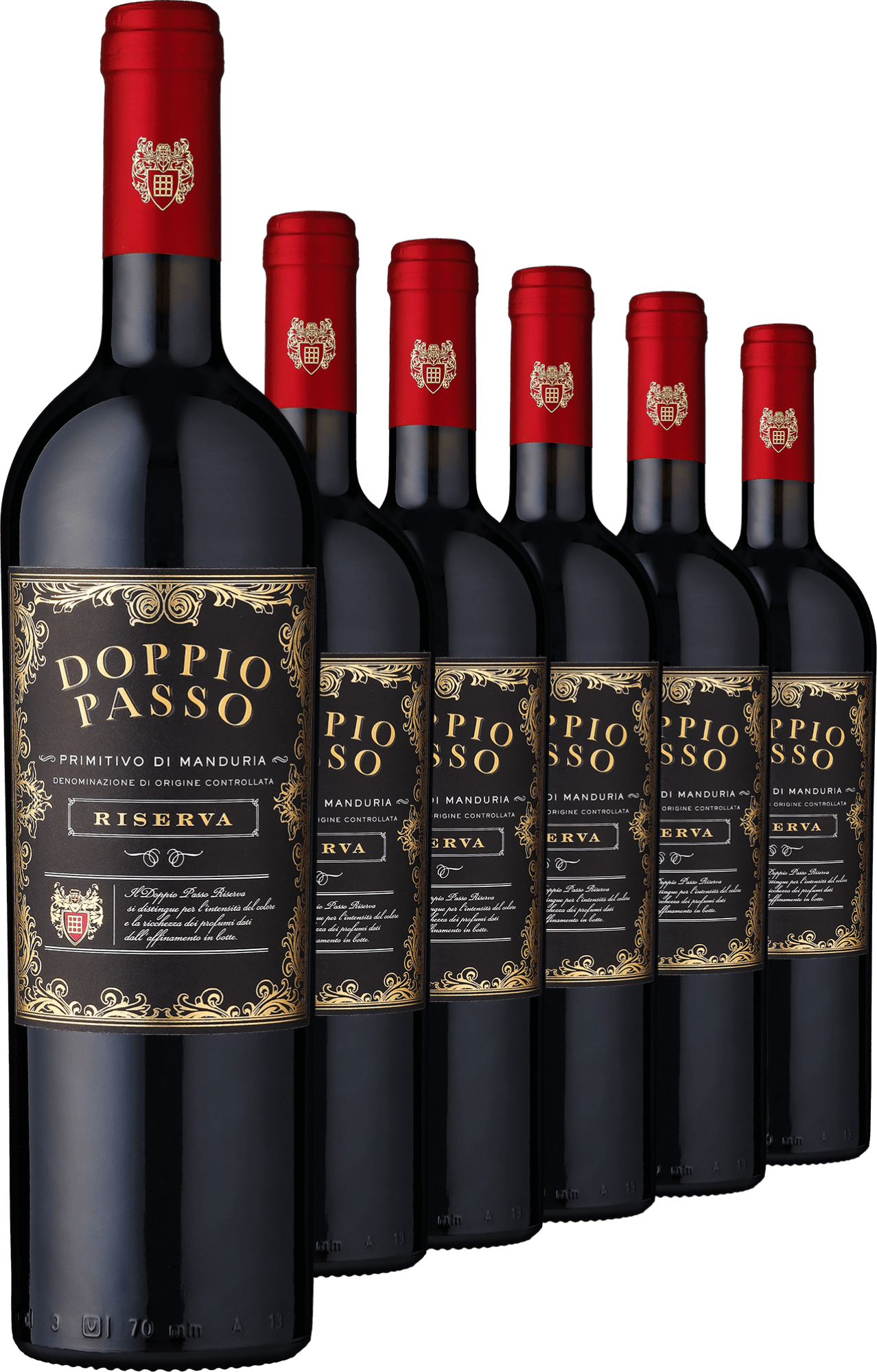2021 Doppio Passo Primitivo di Manduria Riserva im 6er-Vorratspaket