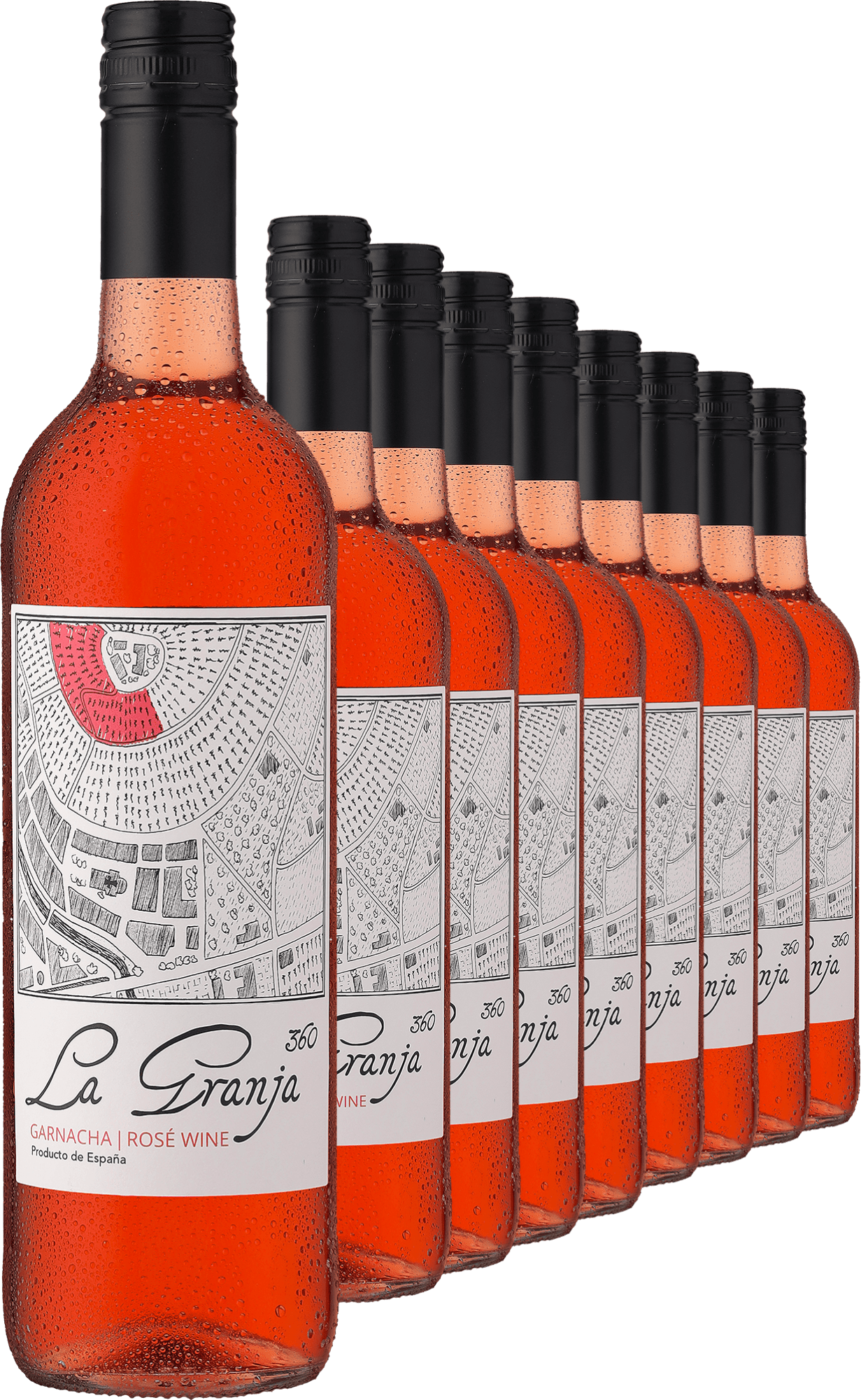 2023 La Granja 360° Garnacha Rosado im 9er-Vorratspaket