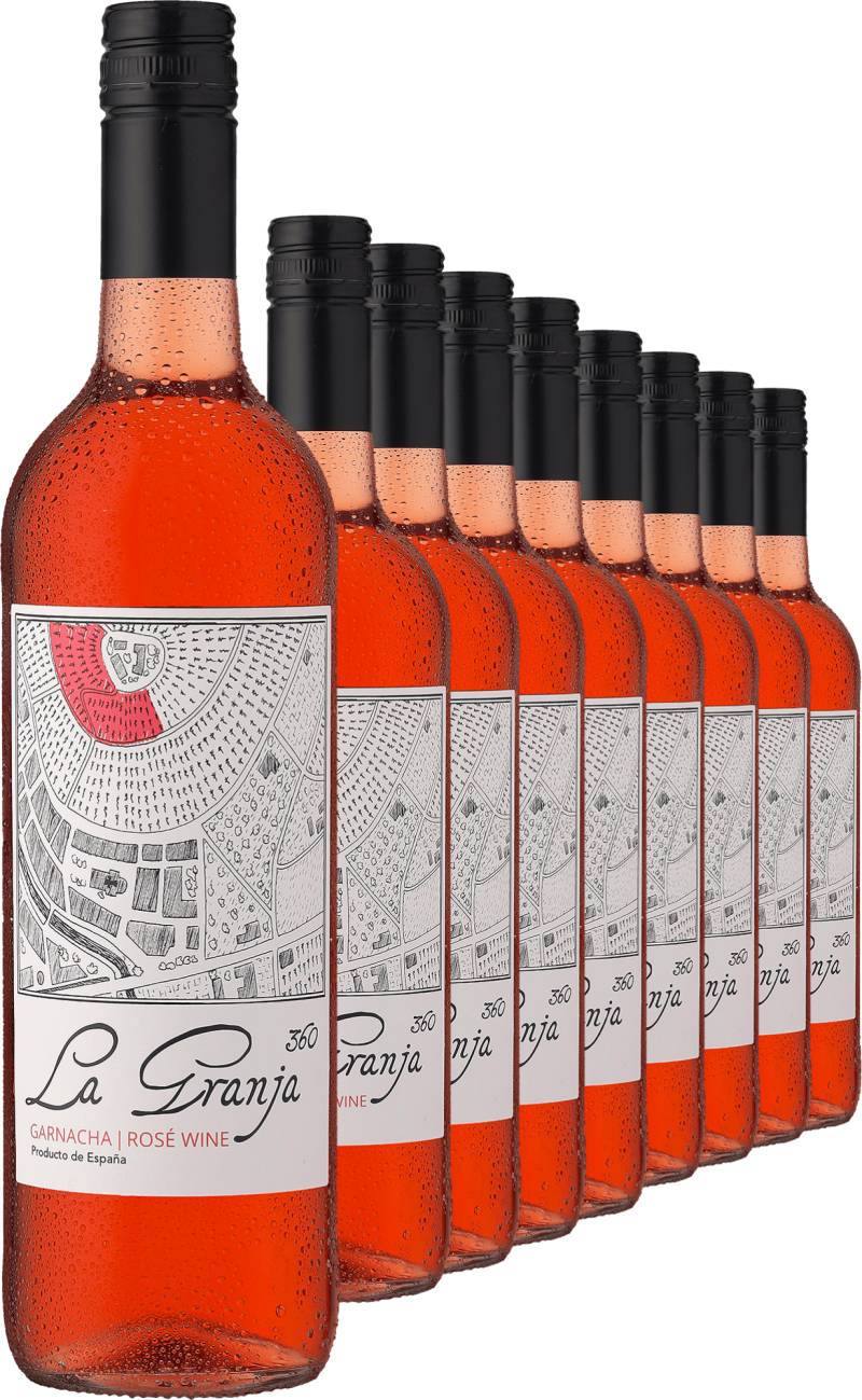 2023 La Granja 360° Garnacha Rosado im 9er-Vorratspaket