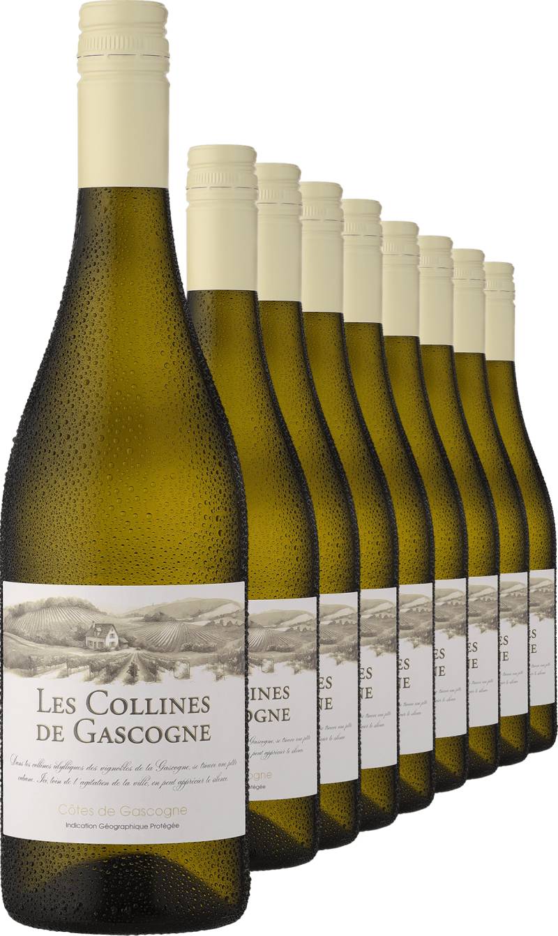 2023 »Les Collines de Gascogne« Blanc im 9er-Vorratspaket