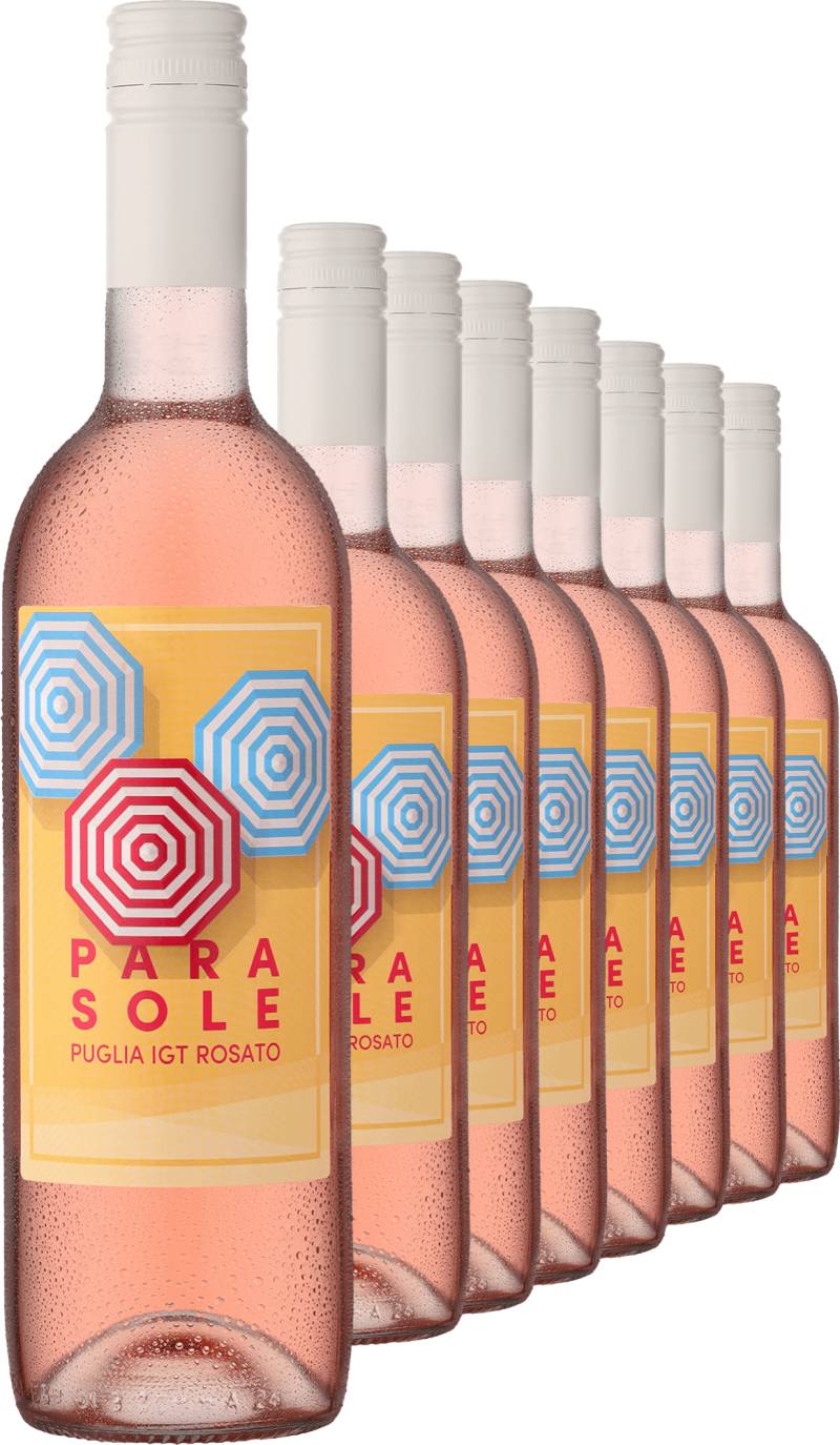 2024 Parasole Puglia Rosato im 8er-Vorratspaket