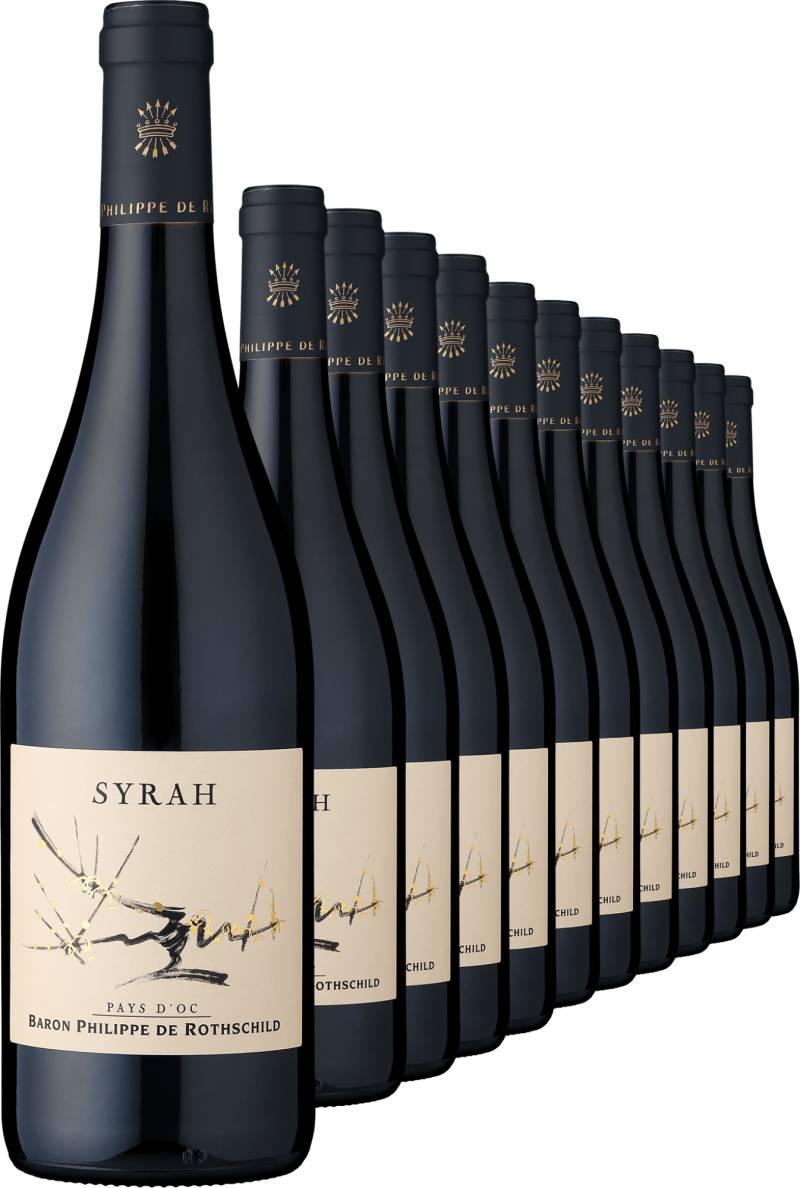2024 Baron Philippe de Rothschild Syrah im 12er-Vorratspaket