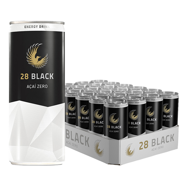 28 Black Açaí Zero 24x250ML 28 Black Açaí Zero 24x250ML