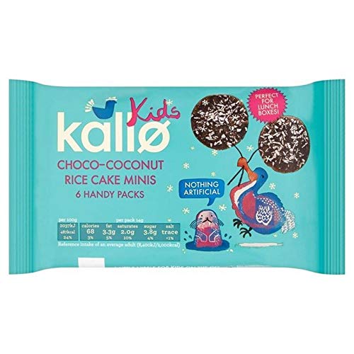 2x Kallo Kinder Mini-Schoko-Kokos-Reiskuchen Multipack 6 X 14 G
