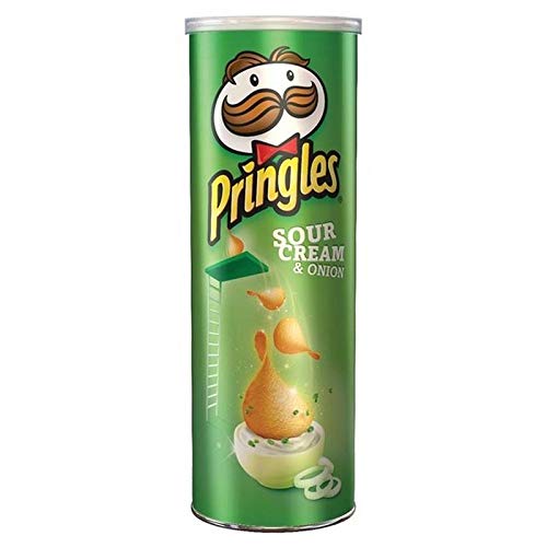 2x Pringles Sauerrahm & Zwiebel 200 G 2x Pringles Sauerrahm & Zwiebel 200 G