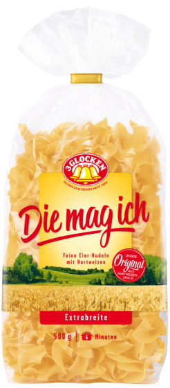 3 Glocken Die mag ich Extrabreite 500G 3 Glocken Die mag ich Extrabreite 500G