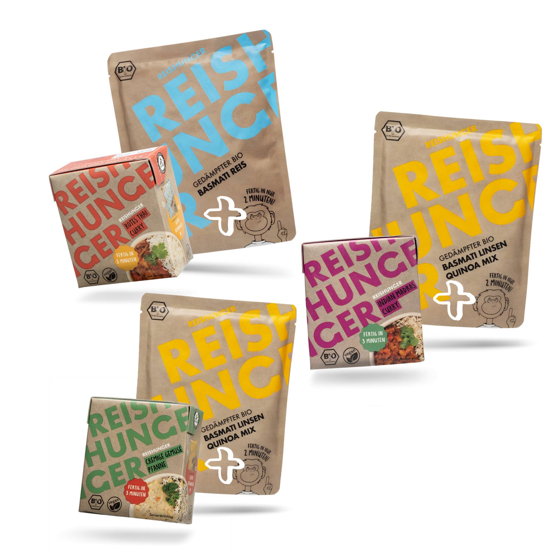 3 Minuten Bio Lunch Set | Fertiggerichte 3 Minuten Bio Lunch Set | Fertiggerichte