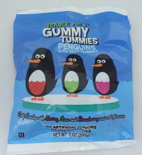 3 Pack Trader Joe's Gummy Tummies Penguins with Soft Tummies Soft Candy by Trader Joe's 3 Pack Trader Joe's Gummy Tummies Penguins with Soft Tummies Soft Candy by Trader Joe's