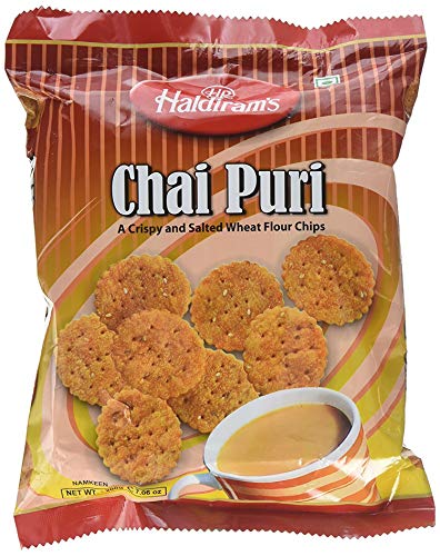 3x Haldiram's Chai Puri 200g würziges Teegebäck von Haldiram