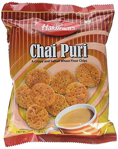 3x Haldiram's Chai Puri 200g würziges Teegebäck von Haldiram's