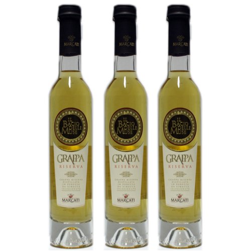 3x Marcati Grappa Il Bacio delle Muse 'Riserva', 200 ml 3x Marcati Grappa Il Bacio delle Muse 'Riserva', 200 ml von Marcati Grappa