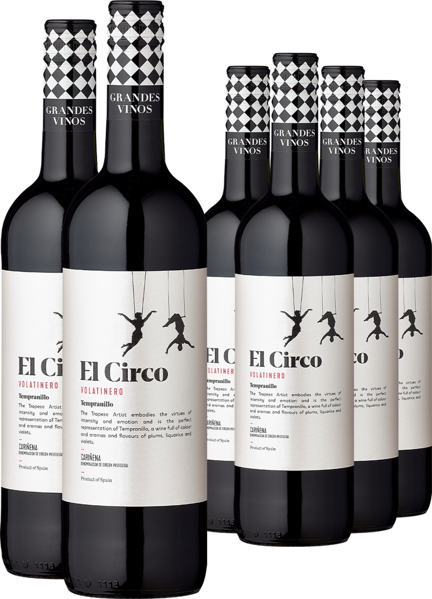 4+2-PAKET El Circo »Volatinero« Tempranillo 2023 4+2-PAKET El Circo »Volatinero« Tempranillo 2023