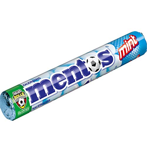 40 Rollen Mentos MINT Dragees 40x38g MHD:2/21 von MENTOS