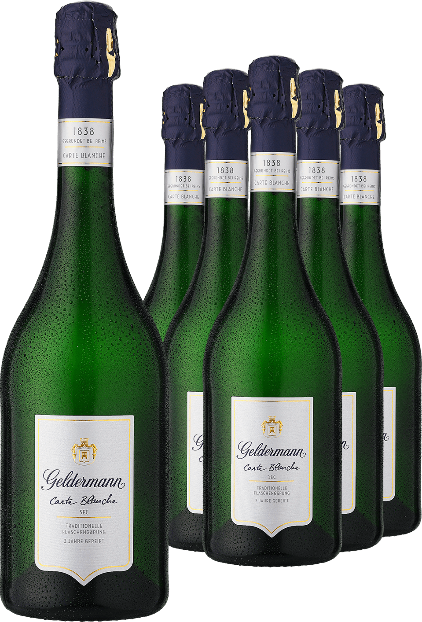 5+1-PAKET Geldermann Carte Blanche 5+1-PAKET Geldermann Carte Blanche