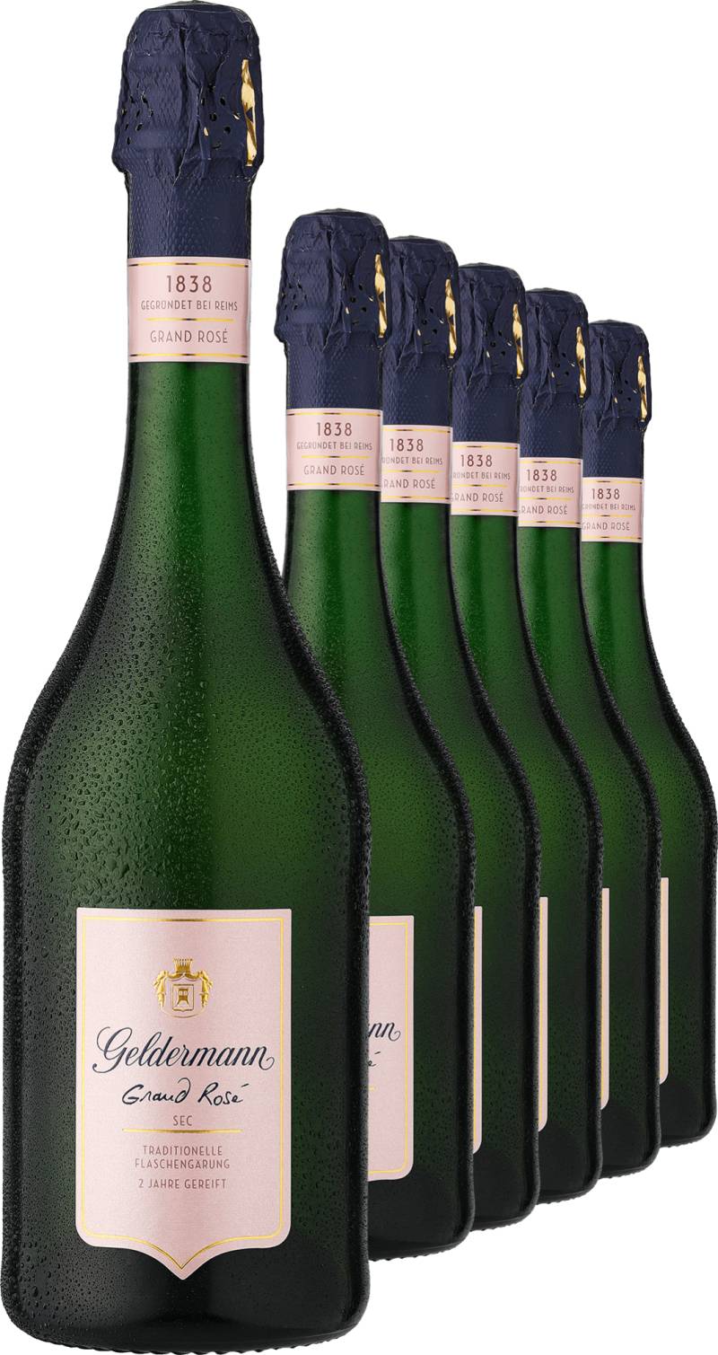 5+1-PAKET Geldermann Grand Rosé