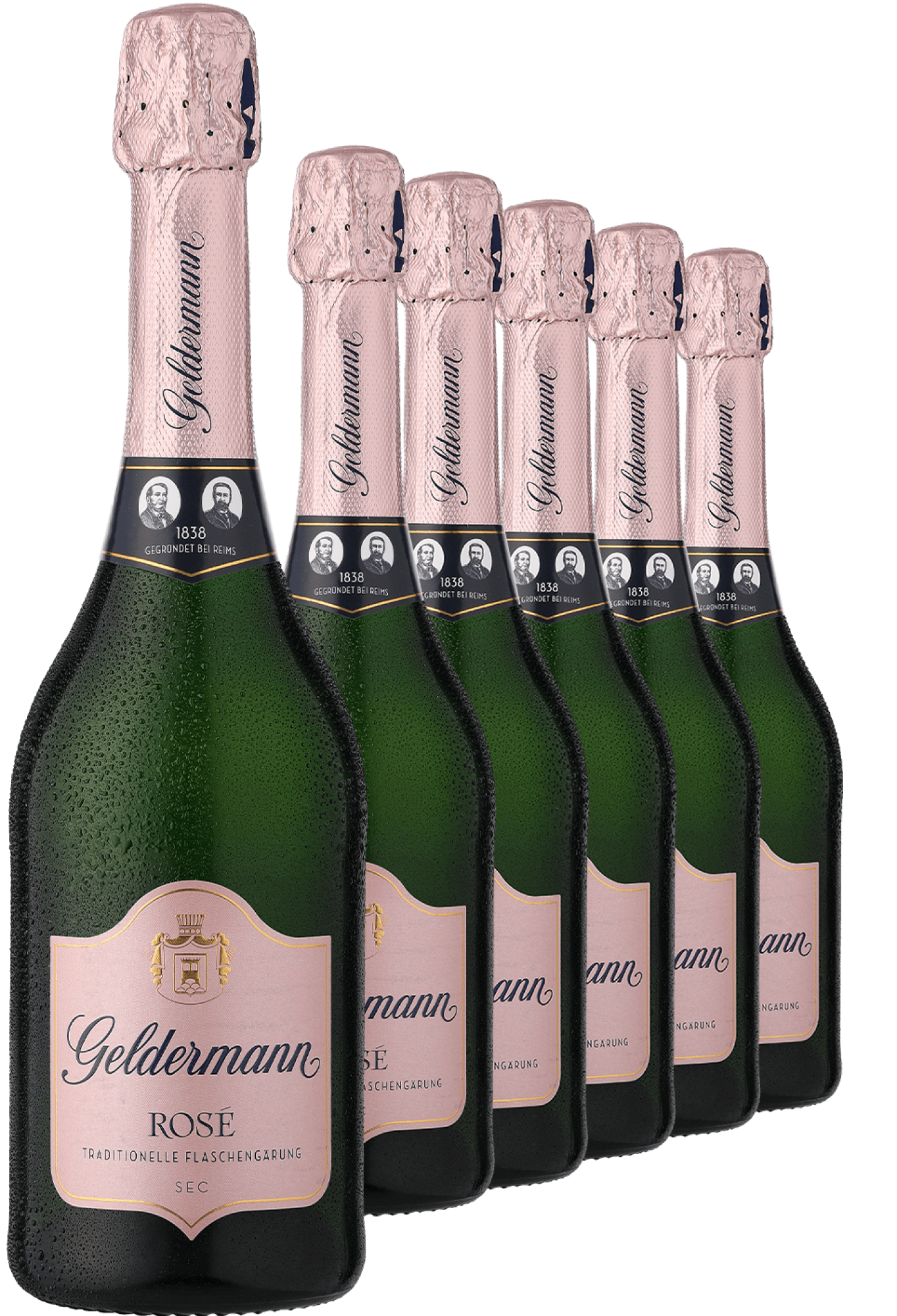 Geldermann Les Premiers Brut Rosé im 6er-Vorratspaket Geldermann Les Premiers Brut Rosé im 6er-Vorratspaket