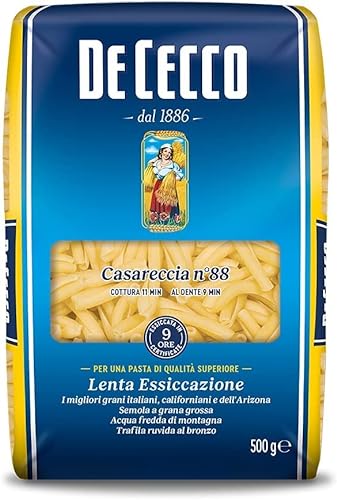 5x Pasta De Cecco 100% Italienisch Casareccia n. 88 Nudeln 500g