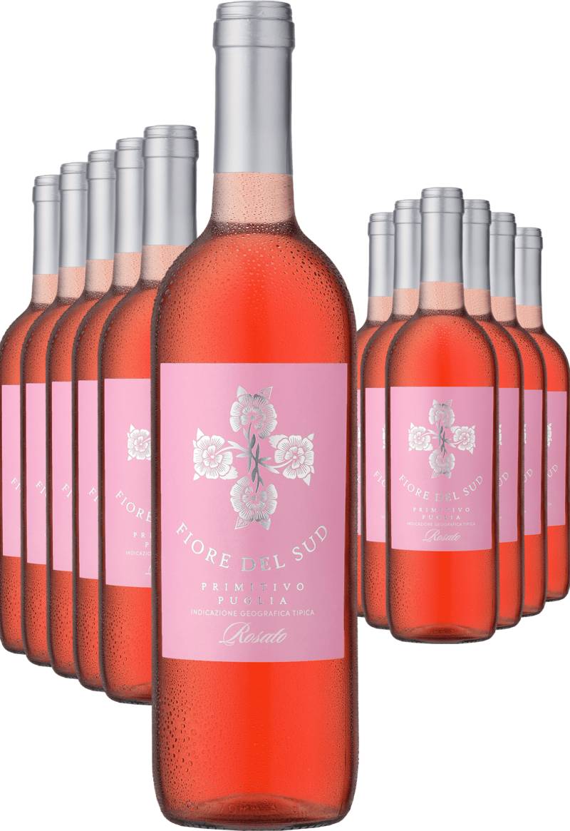 6+6-PAKET Fiore del Sud Primitivo Rosato 2023