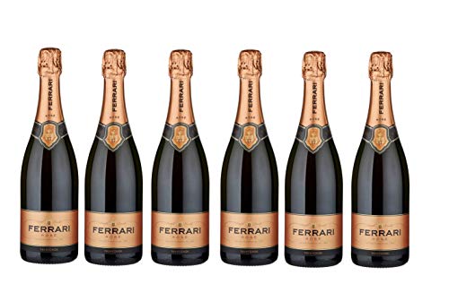 6 Fl. Ferrari Maximum Brut Rosè, 0.75l - portofrei -