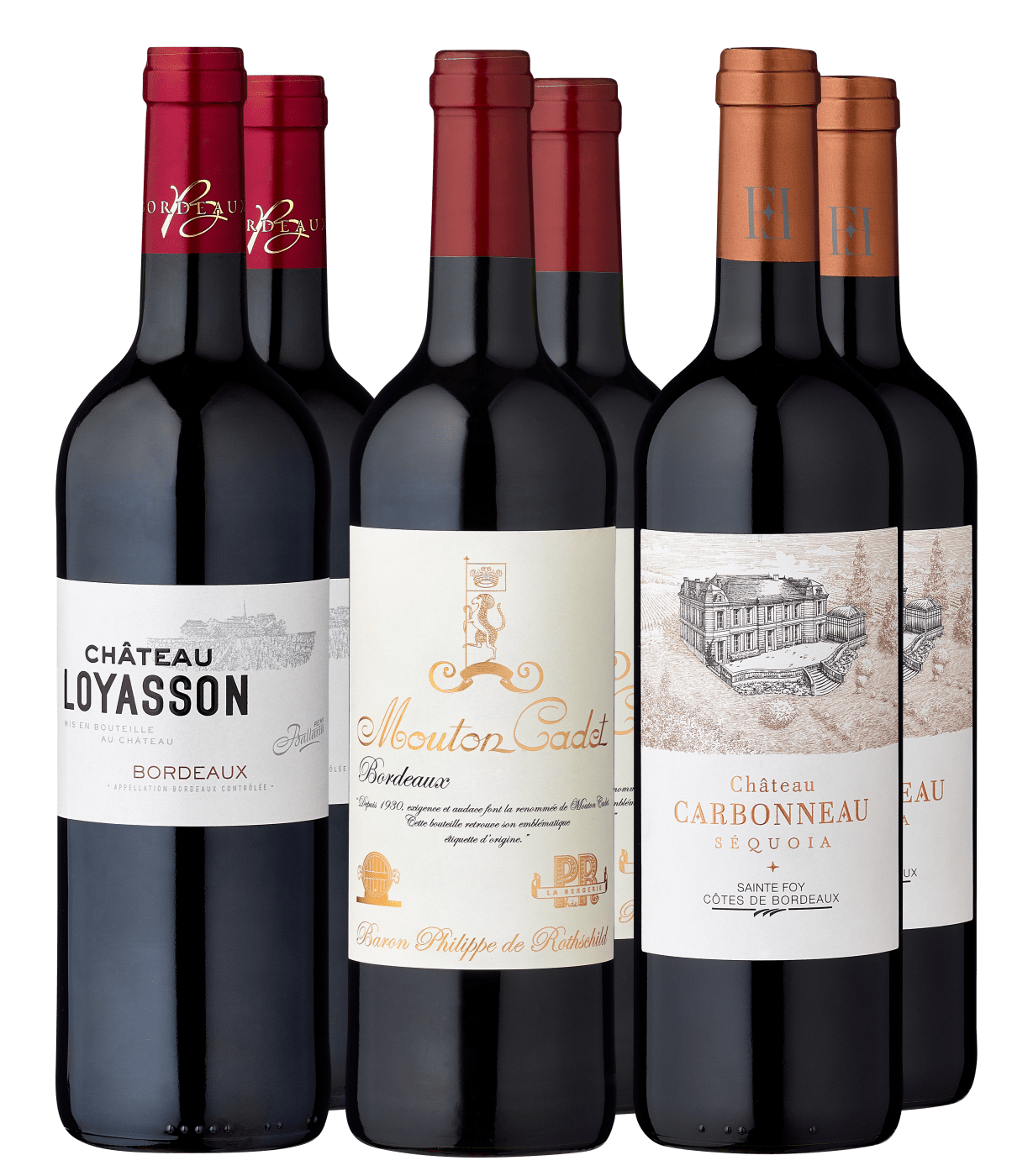 6er-Probierpaket »Best Buy Bordeaux« von Ludwig von Kapff GmbH