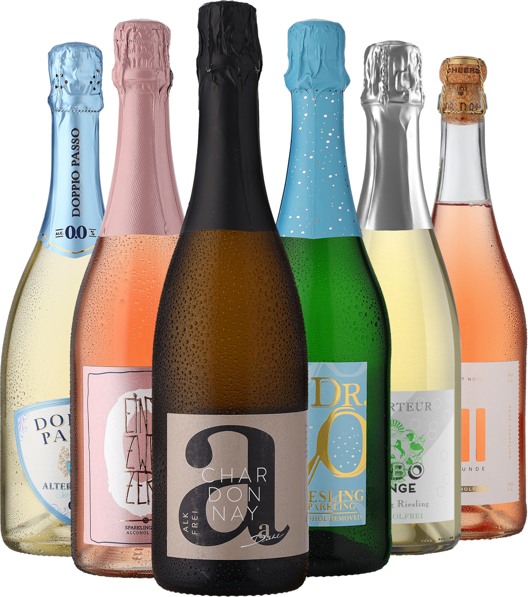 6er-Probierpaket »Prickelnd & Alkoholfrei« 6er-Probierpaket »Prickelnd & Alkoholfrei«