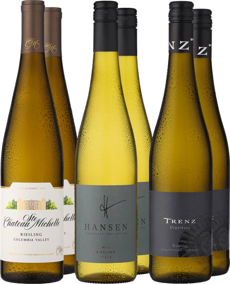 6er-Probierpaket »Riesling International« von Eggers & Franke GmbH