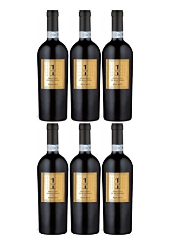 6x Masseria la Volpe Primitivo di Manduria DOC 'Uno Riserva', 750 ml