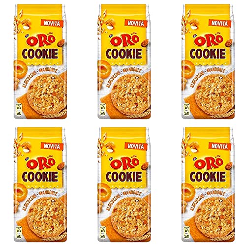 6x Saiwa Oro Cookie Albicocca Kekse mit Aprikose und Mandeln 160g Saiwa 6x Saiwa Oro Cookie Albicocca Kekse mit Aprikose und Mandeln 160g Saiwa von ORO SAIWA