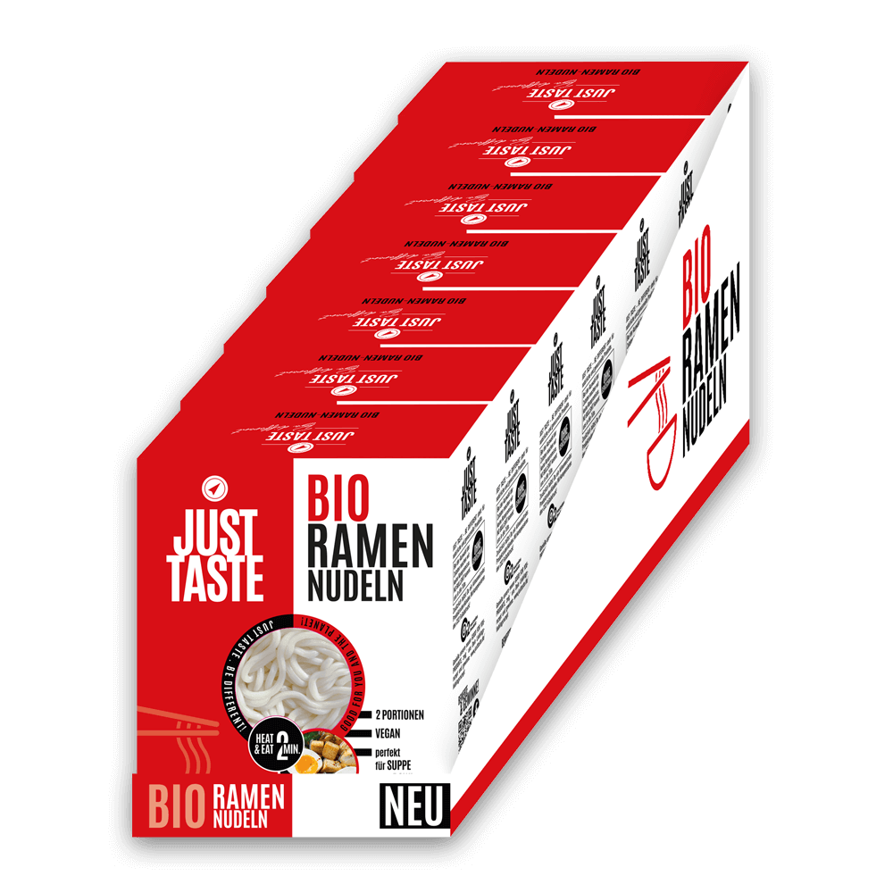 7 x Bio Ramen Nudeln, 300g 7 x Bio Ramen Nudeln, 300g