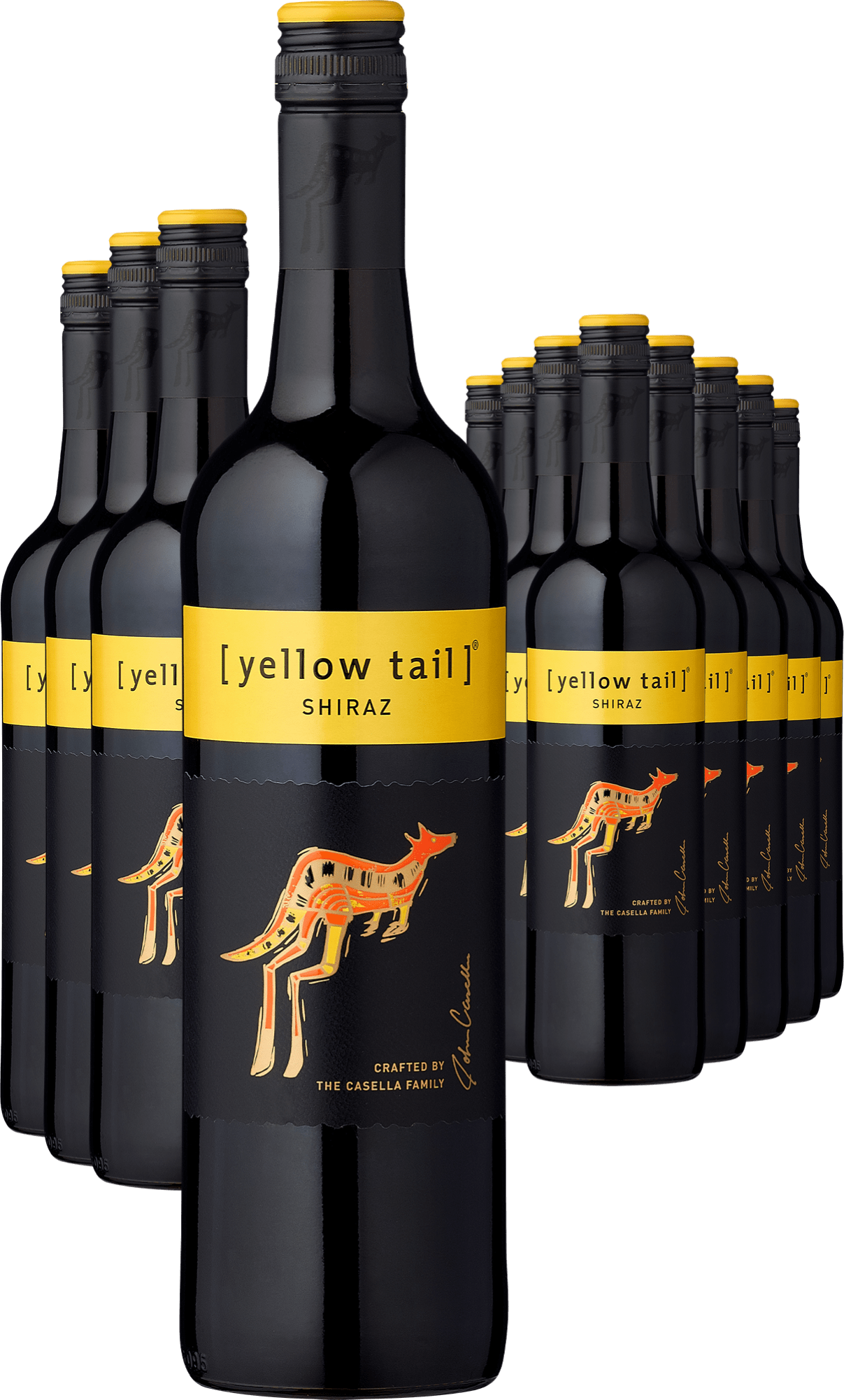 8+4-PAKET [yellow tail] Shiraz 2023