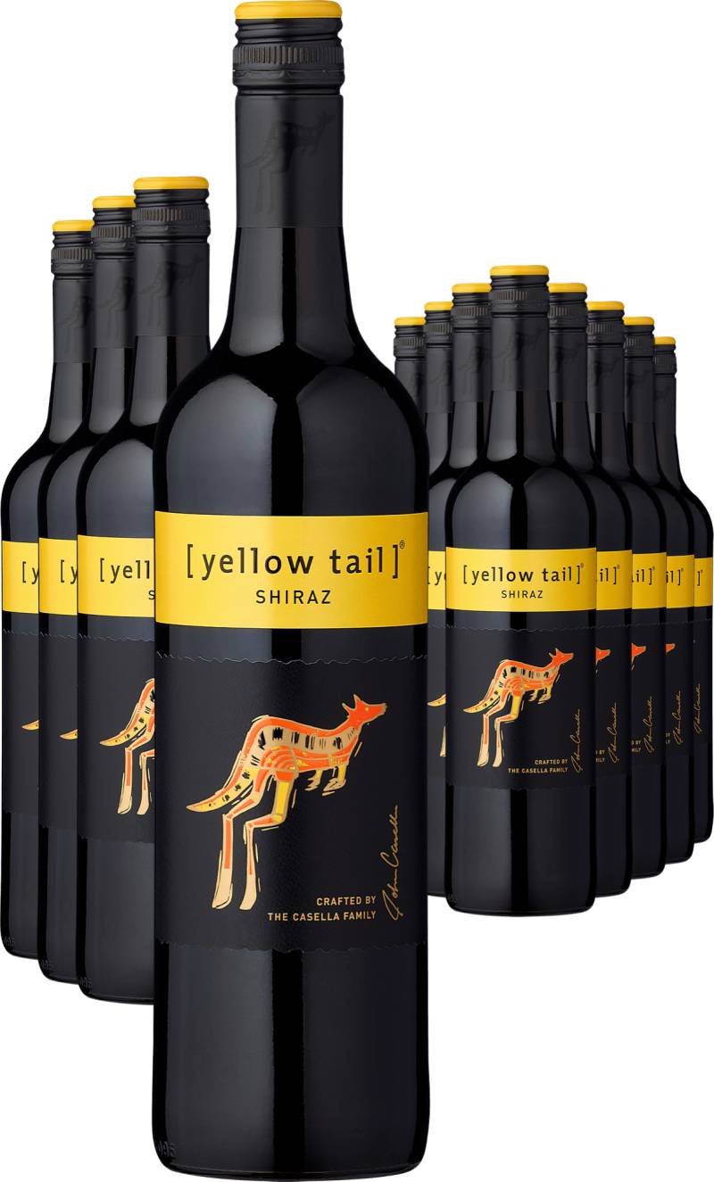 8+4-PAKET [yellow tail] Shiraz 2023