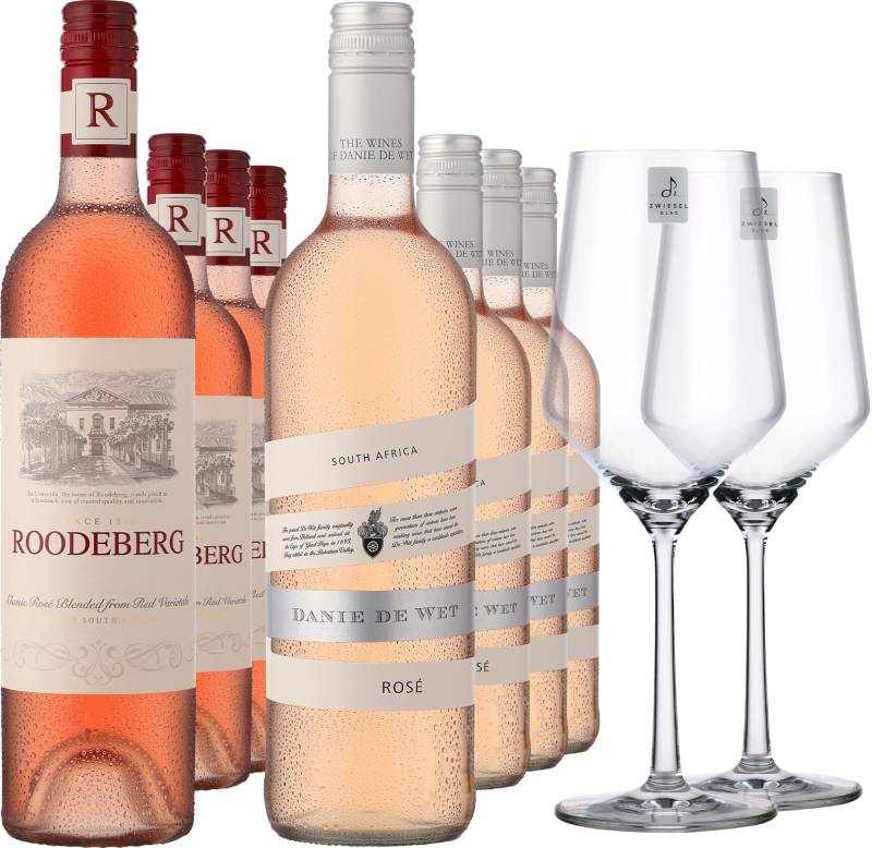 8er-Probierpaket »Rosé-Genuss Südafrika«