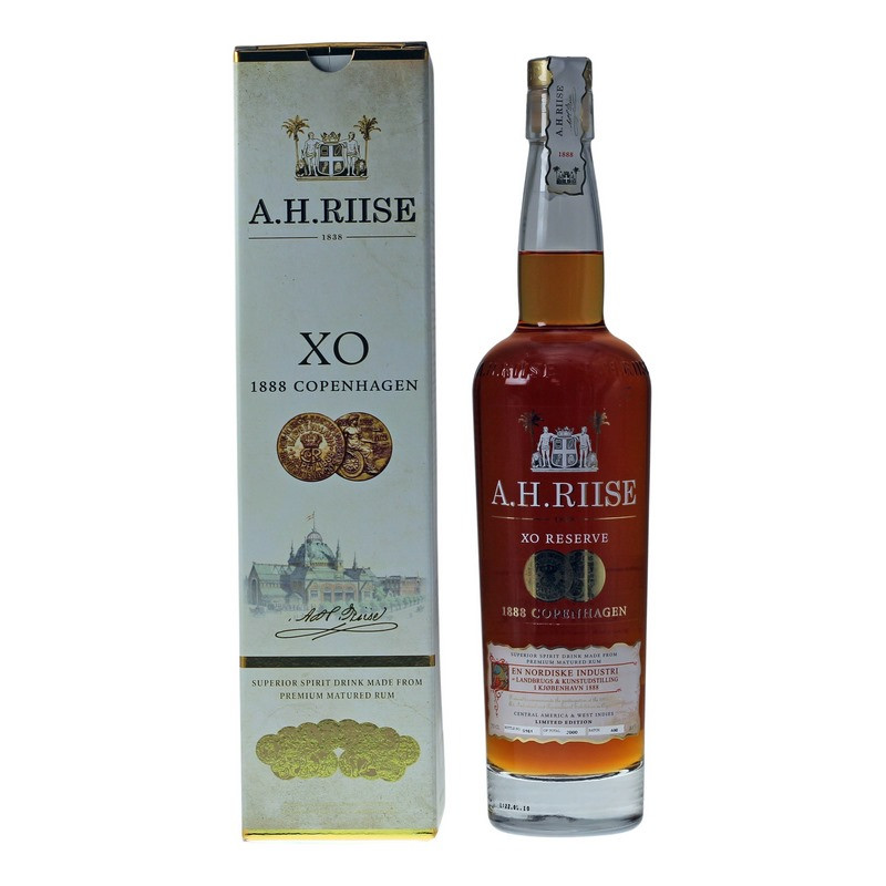 A. H. Riise XO Reserve 1888 Copenhagen 0,7 L 40% vol A. H. Riise XO Reserve 1888 Copenhagen 0,7 L 40% vol von A.H. Riise