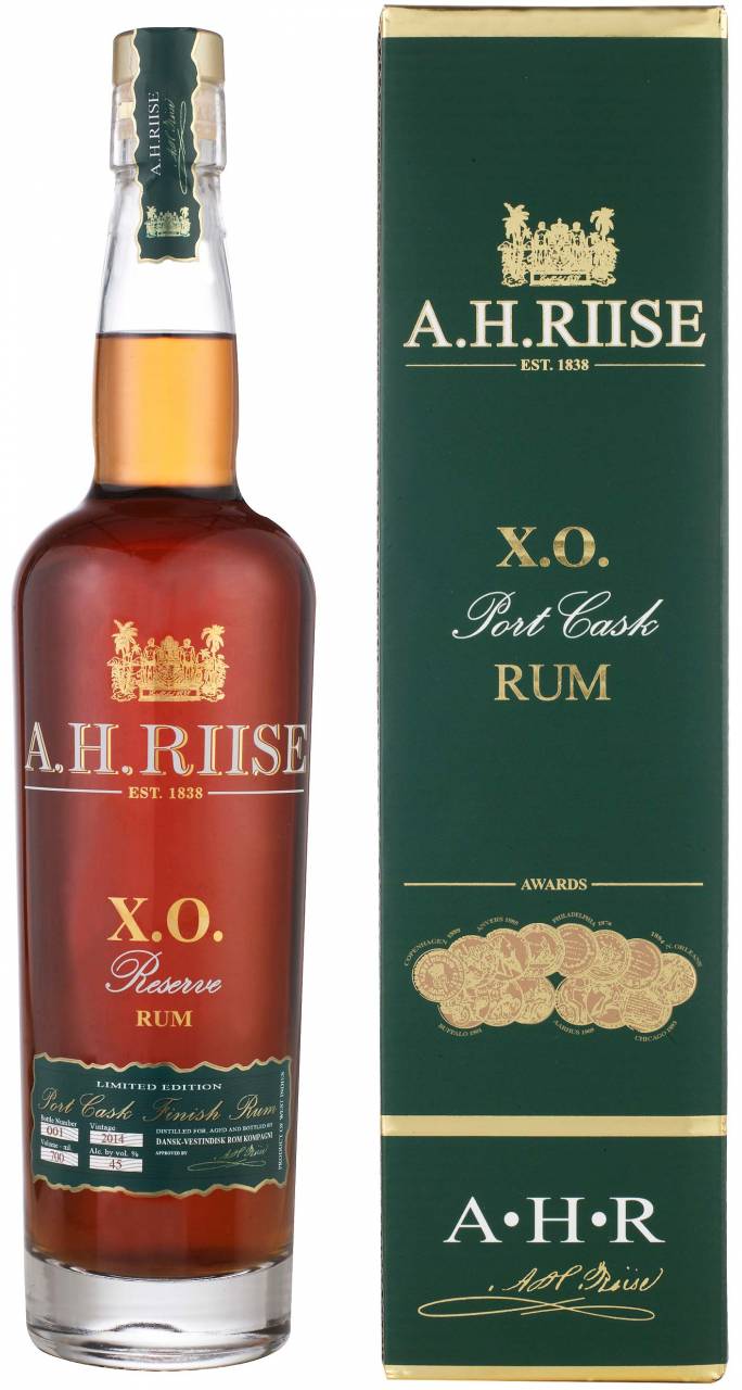 A.H. Riise X.O. Reserve Rum Port Cask 0,7l