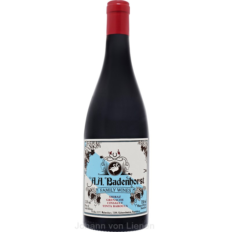 AA Badenhorst Red Blend Swartland 0,75 L 13%vol AA Badenhorst Red Blend Swartland 0,75 L 13%vol