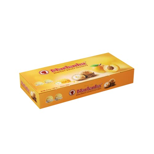 Marlenka Honigkugeln | Delicious Honey Nuggets | Gebäckkugeln mit Honig | 10 Bälle | 235g | APRIKOTE von MARLENKA