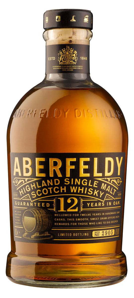 Aberfeldy 12 Jahre Highland Single Malt Whisky 0,7 Liter