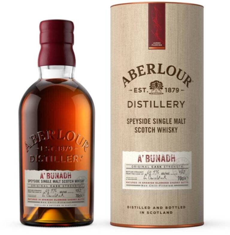 Aberlour A'bunadh Single Malt Scotch Whiskey in Geschenkbox Batch No.75 60,9% Vol. 0,7l