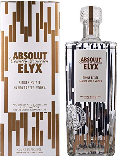 Absolut Vodka Elyx 42,3% Vol. 4,5 l + GB von Absolut Vodka