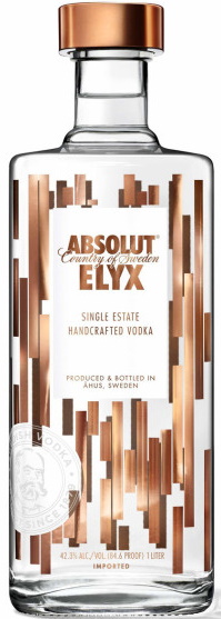 Absolut Vodka Elyx 42,3% 0,7L Absolut Vodka Elyx 42,3% 0,7L