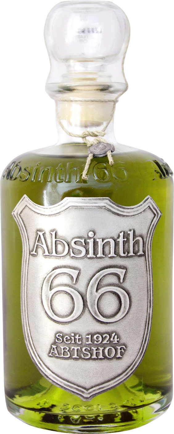 Abtshof Absinth 66% in Apothekerflasche 0,5L