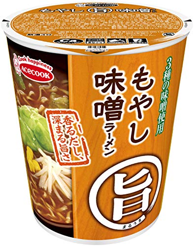 AceCook Miso Ramen 60g × 12 Japan Cup Nudeln