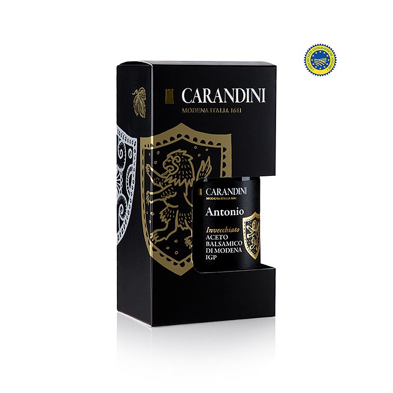 Aceto Balsamico Modena g.g.A., Antonio, invecchiato, Carandini (Präsentkarton), 250 ml