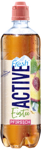 Adelholzener Active Fresh Eistee Pfirsich 0,75L