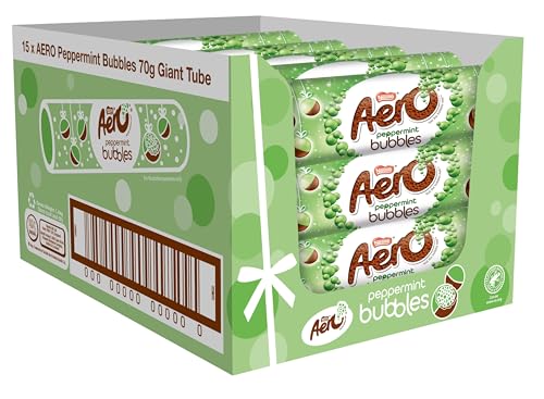 Aero Bubbles Pfefferminz-Tube, 15 x 70 g